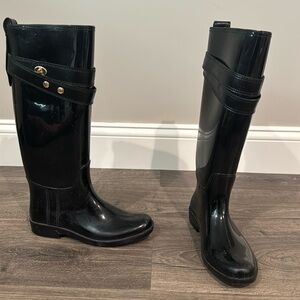 Coach Tara tall rain boots
